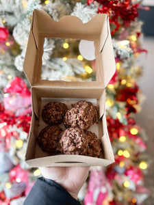 6 Pack- Gluten & Dairy Friendly No Bake Cookies-Half Size