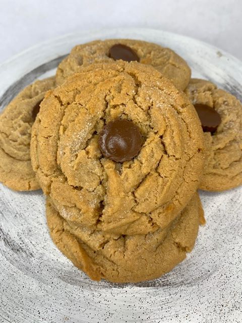 Dozen Half Sized Peanut Butter Cookies
